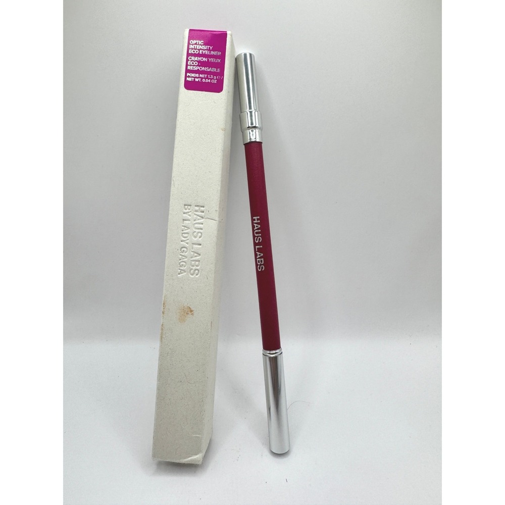 Haus Labs Lady Gaga Optic Intensity Eco Eyeliner Magenta Shimmer NIB